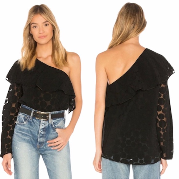 DIANE VON FURSTENBERG One Should Ruffled Top - Picture 3 of 7